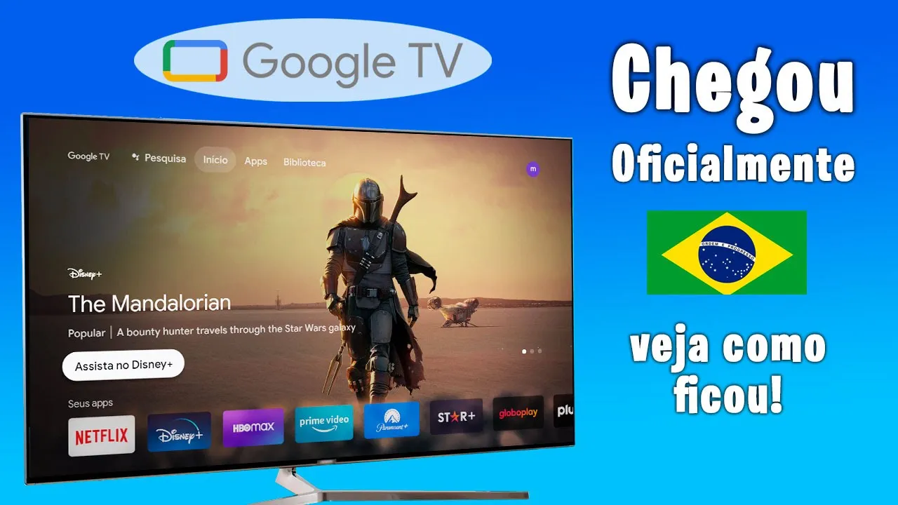 O Google lançou o GOOGLE TV no Brasil e ficou Top!