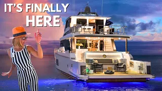 IT’S HERE! 🎉🤩 Game Changing 2025 Horizon V77 Cockpit Motor Yacht Tour