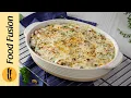 White Sauce Pasta Beef Bake Recipe by Food Fusion