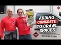 Crawl Space Concrete vs Crawl Space Vapor Barrier