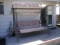 Courtyard Creations Patio Swing Cushion Replacement