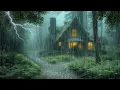 Download Lagu HEAVY RAIN AND THUNDER SOUNDS - DEEP SLEEP | Thunderstorm for Sleeping - Rain Sound Comfort #2