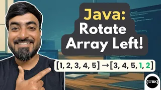 Java Program to Left Rotate Array Elements n Times