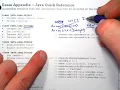 AP Computer Science A Java Quick Reference notes for PT