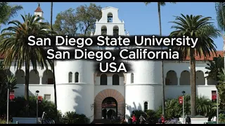 SDSU Campus 4K Early Morning Walk Peaceful Empty San Diego State University Tour