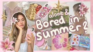 things to do *alone* in summer