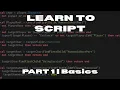 Beginner s Roblox Scripting Tutorial - Roblox Studio Basics Beginner to Pro 2025