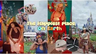 a girls trip to disney world birt ay dinner shopping girls night