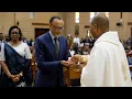 P KAGAME NA JEANNETTE KAGAME BARATUNGURANYE MURI KILIZIYA REGINA PACIS ABANTU BARIKANGA NI UBWA 1