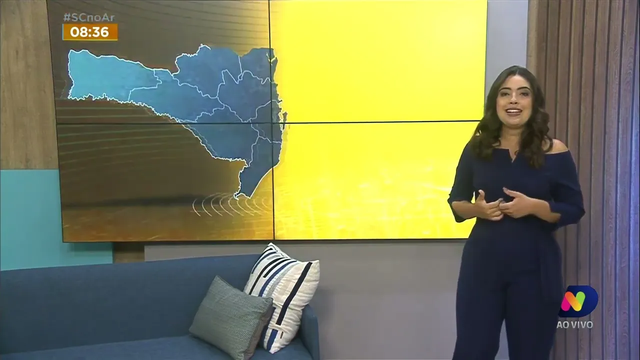 Confira a previsão do tempo para esta segunda-feira em SC