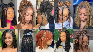 Stylish kinky Twist Braids Hairstyles for black women 2026 Cute Twist Hairstyles