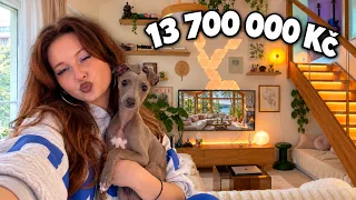 KONEČNE vám ukážeme CELÝ BYT v Prahe! 🏡 FINÁLNY BYT TOUR (560 000€)