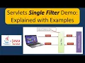 Servlets Single Filter Demo Explained with Examples Servlets