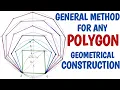 How to draw any polygon using general method Hindi