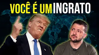 Trump e Zelensky brigam na Casa Branca. Quem sairá derrotado da guerra?
