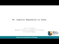 Logistic Regression in Stata