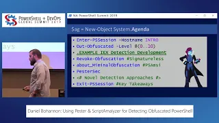 Using Pester ScriptAnalyzer for Detecting Obfuscated PowerShell by Daniel Bohannon