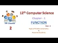12th CS - Chapter 1