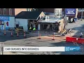 Vehicle crashes into downtown Edwardsville Illinois business