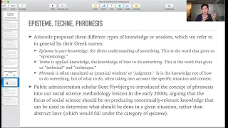phronesis and social science research