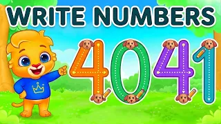 Can You Count to 50? 🦁 | Numbers 40-50 Fun Learning Video