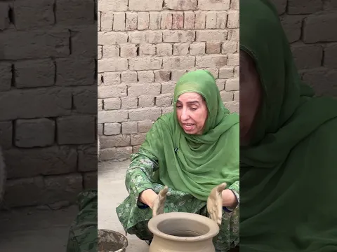 Mitti ki handia kesay banti hai yeh bi ker kai dekh lia #humanity