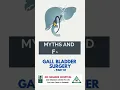 Lagu Gall Bladder Myth and Fact Video | Myth: In Gall Bladder Calculi Surgery only stones can be removed.