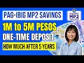 Download Lagu 1 Million to 5 Million Pesos MP2 SAVINGS One Time Payment How Much After 5 Years?