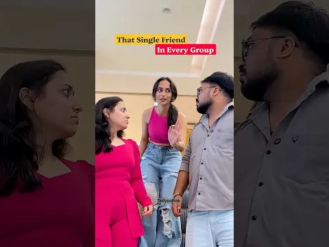 Single in Group l🤣 #comedy #viral #relatable #couple #relationship #friends #funny #shorts #yt
