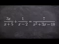 Learn how to solve a rational equation and identify the extraneous solutions