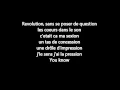 Black M Solitaire Paroles