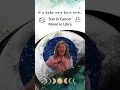 If a baby were born with Sun in Cancer and Moon in Libra