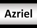 How to Pronounce Azriel A Court of Mist and Fury ACOTAR