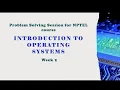 Introduction to Operating Systems - Problem solving session