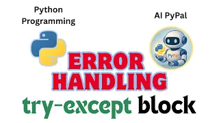 85 Error Handling using try-except block