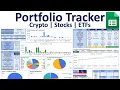 Build Your Own Portfolio Tracker Crypto Stocks ETFs All In One Place