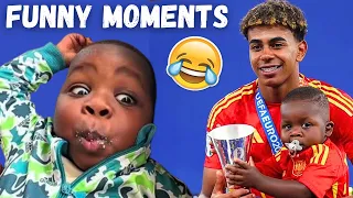 lamine yamals brother funny moments 