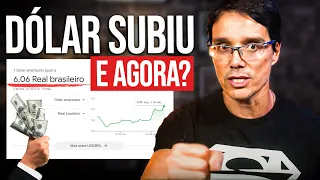 DÓLAR A R$6,00 E SUBINDO! ENTENDA O QUE ESTÁ ACONTECENDO!