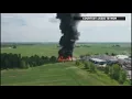 7 fire departments respond to extinguish Dlubak Glass fire in Upper Sandusky