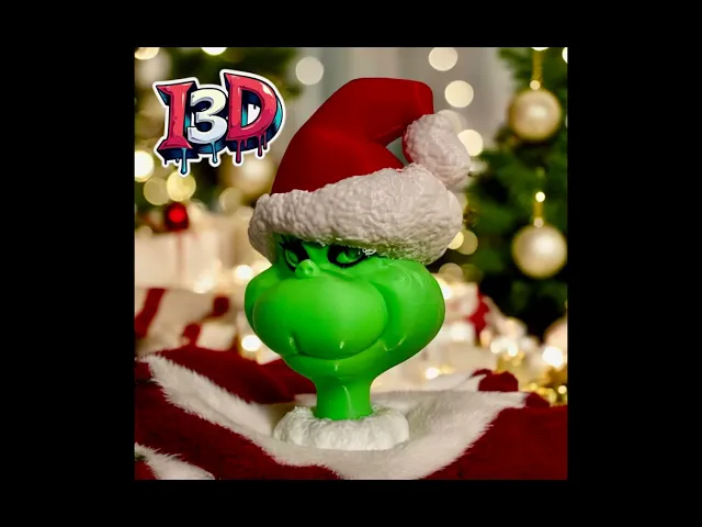 Grinch Christmas ornament video thumbnail