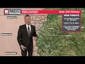 Weather forecast in north Georgia metro Atlanta Mon 11p update