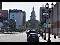 A typical rainy day in Lansing Michigan