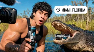 VIAJE A FLORIDA PARA UNA GRABACIÓN DE BEBIDAS ENERGÉTICAS (BUM ENERGY) + ENTRENANDO EL LOS HQ DE RAW