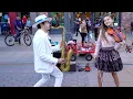 Download Lagu FINALLY TOGETHER | Believer - Imagine Dragons - Daniele Vitale \u0026 Karolina Protsenko | Sax e Violin