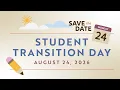 Save the Date - 2026 Transition Day