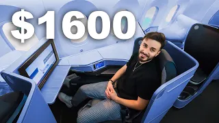 تجربتي على درجة رجال الاعمال في الطيران الكندي (1600$) 🇨🇦