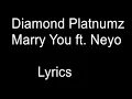 Diamond Platnumz - Marry You ft. Ne-Yo lyrics