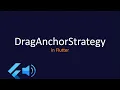 DragAnchorStrategy of Draggable in Flutter