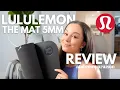 LULULEMON THE MAT 5MM Review Is It the Best Yoga Mat in 2024