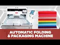 Automatic Clothes Folding and Packaging Machine Epa 5001 - T-Shirt Jean Knitwear Pants Folding
